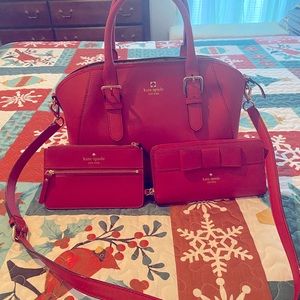 Kate Spade purse wallet and wristlet